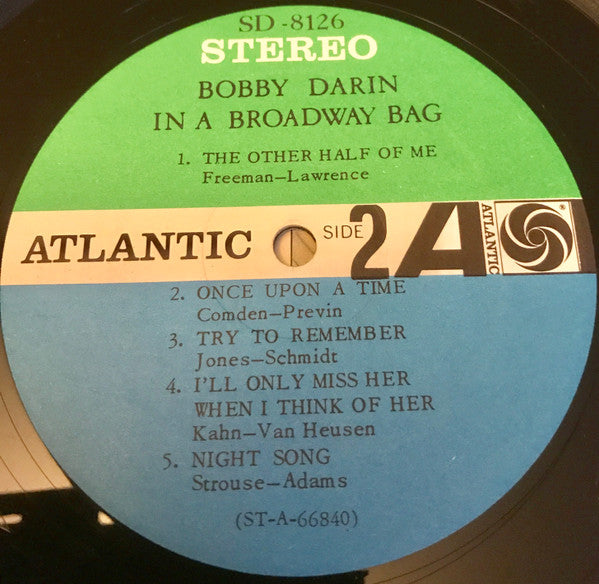 Bobby Darin - In A Broadway Bag