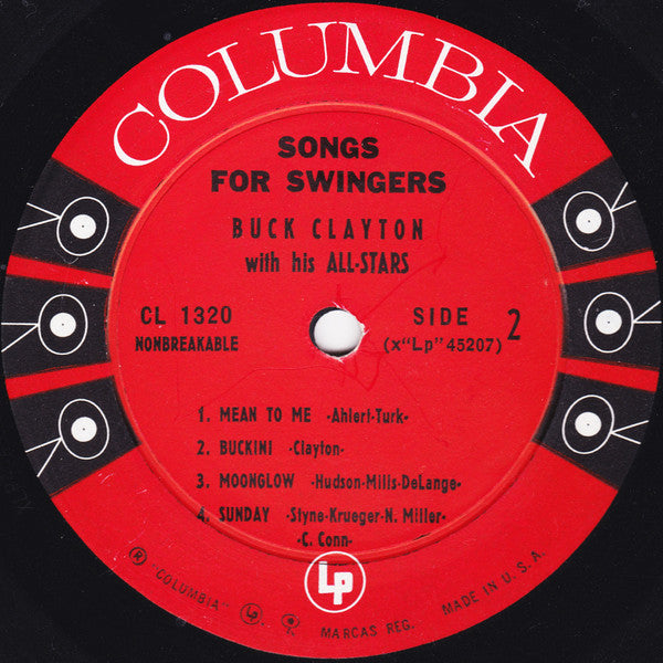 Buck Clayton With His All-Stars - Songs For Swingers
