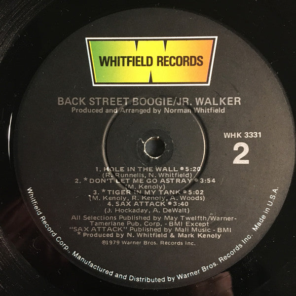 Junior Walker - Back Street Boogie