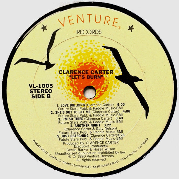 Clarence Carter - Let's Burn
