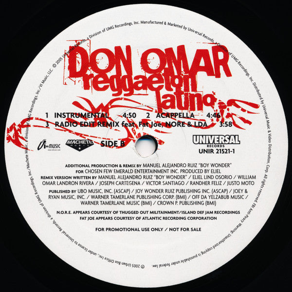 Don Omar - Reggaeton Latino