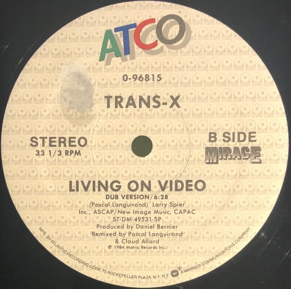 Trans-X - Living On Video (Vocal / Remix Version)