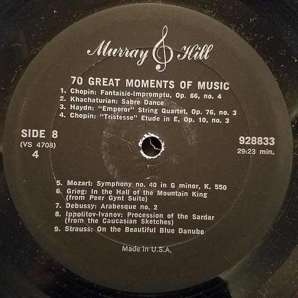 Various - 70 Great Moments Of Music