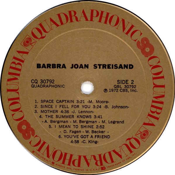 Barbra Streisand - Barbra Joan Streisand