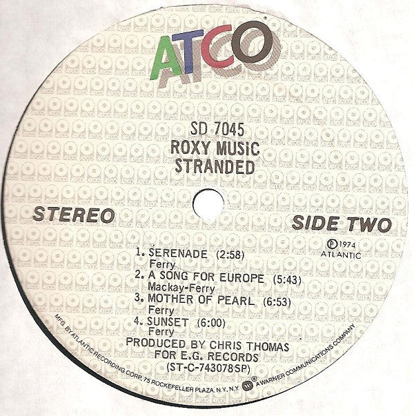 Roxy Music - Stranded