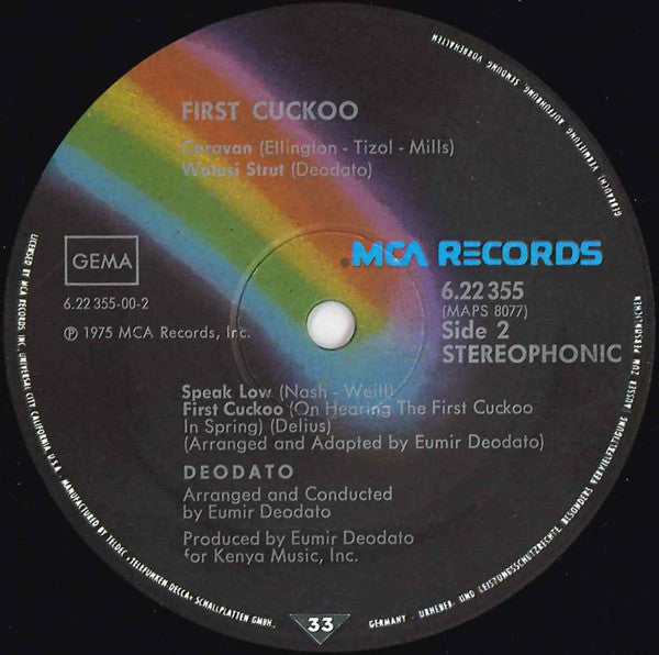 Eumir Deodato - First Cuckoo