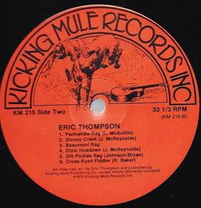 Eric Thompson's Bluegrass Guitar
