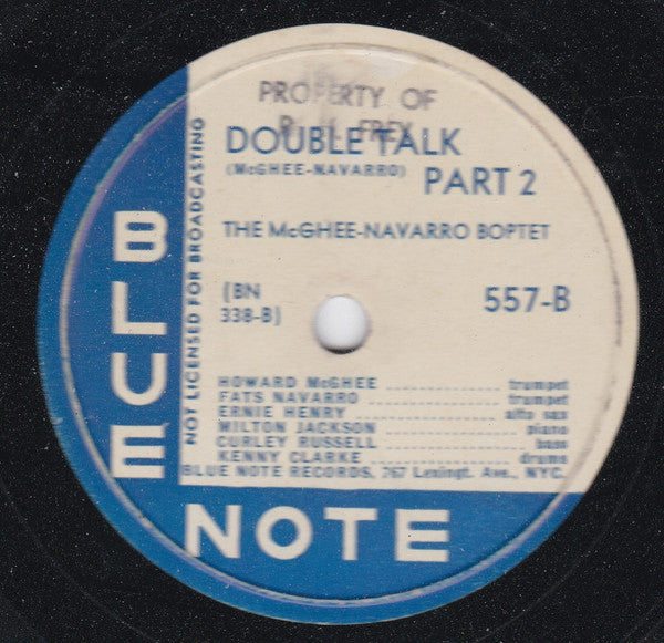 McGhee-Navarro Boptet - Double Talk