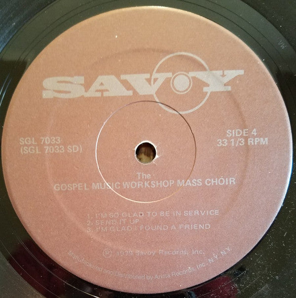 Gospel Music Workshop Of America Mass Choir, The - Recorded Live In Washington, D.C.