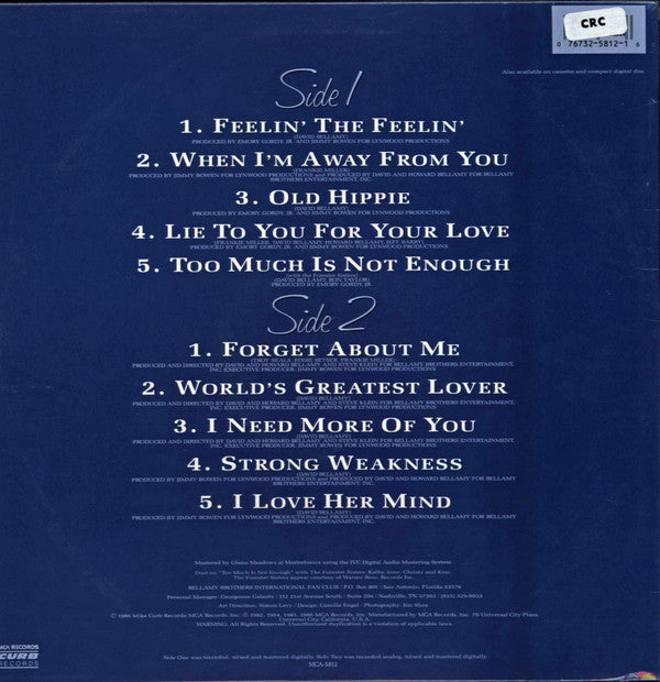 Bellamy Brothers - Greatest Hits Volume Two
