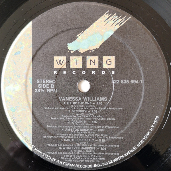 Vanessa Williams - The Right Stuff