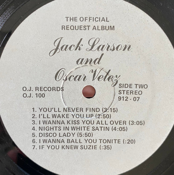 Jack Larson , Oscar Velez - The Official Request Album