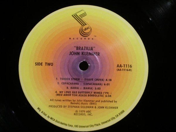 John Klemmer - Brazilia