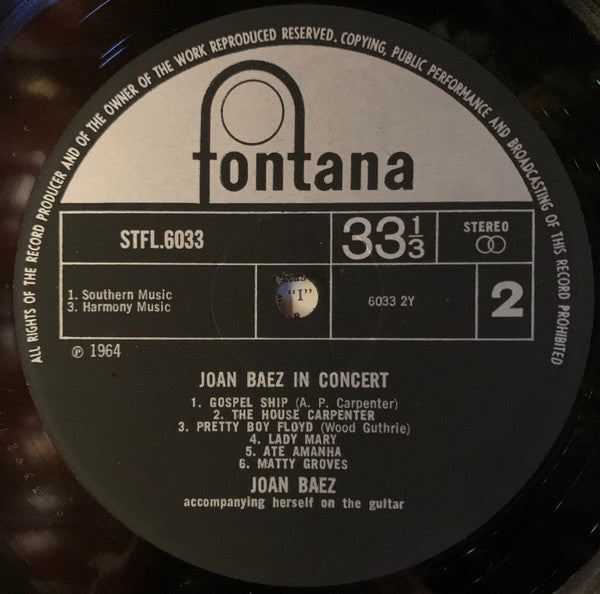 Joan Baez - In Concert