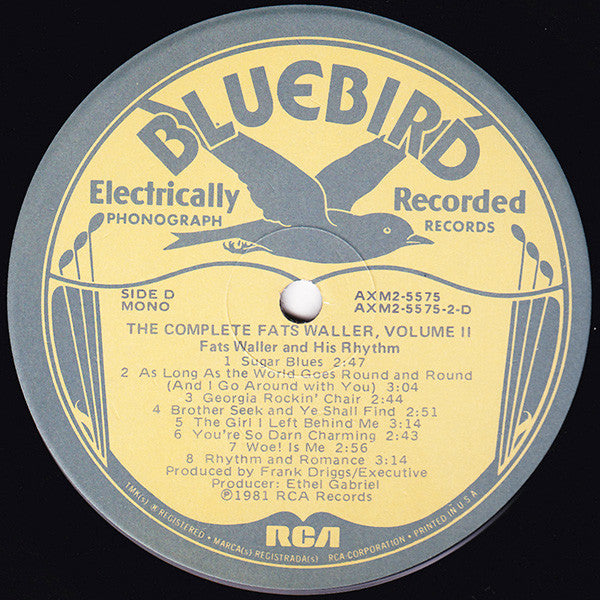 Fats Waller & His Rhythm - The Complete Fats Waller, Vol. II (1935)