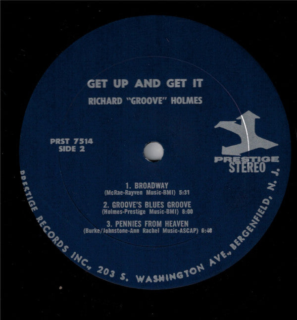 Richard "Groove" Holmes - Get Up And Get It!