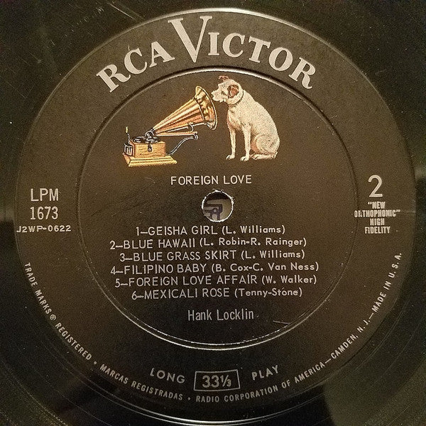 Hank Locklin - Foreign Love