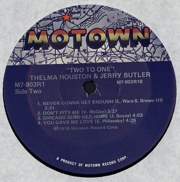Thelma Houston & Jerry Butler - Two To One