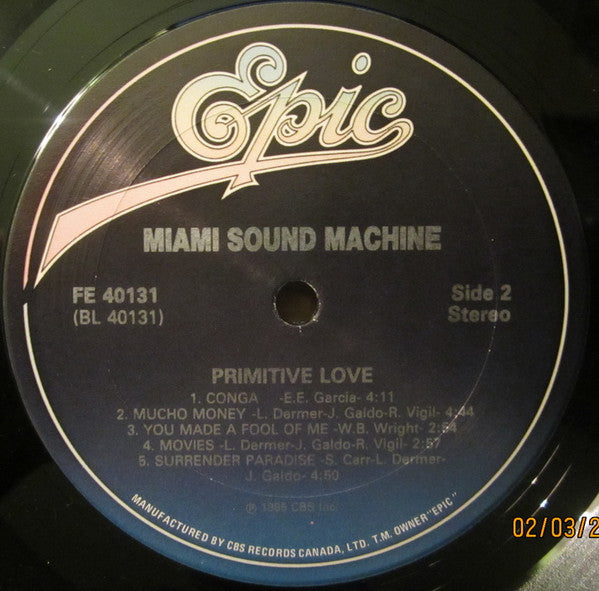 Miami Sound Machine - Primitive Love
