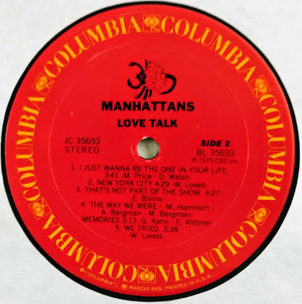 Manhattans - Love Talk