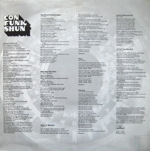 Con Funk Shun - Secrets