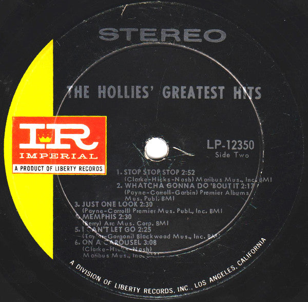 The Hollies' Greatest Hits
