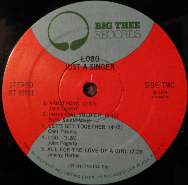 Lobo - Just A Singer