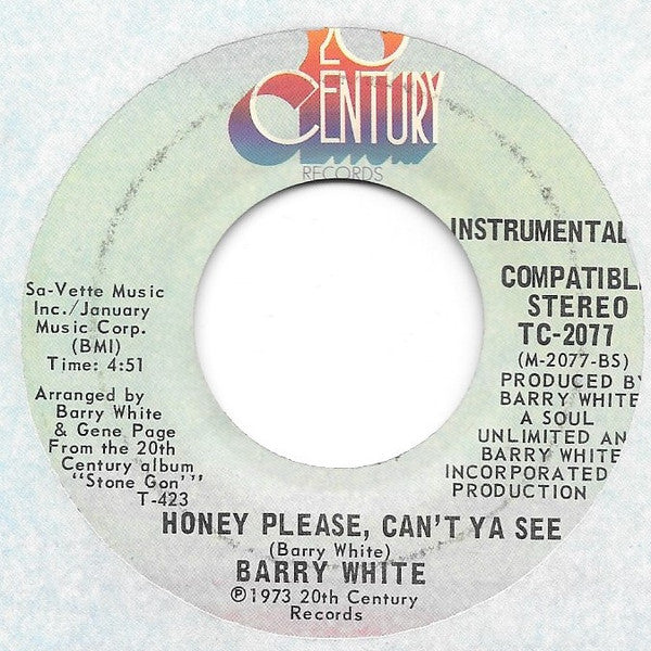 Honey Please, Can't Ya See