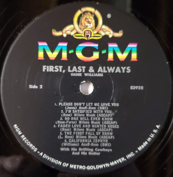 Hank Williams - First, Last And Always