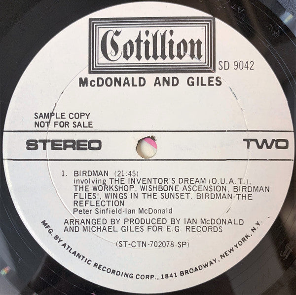 McDonald & Giles - McDonald And Giles