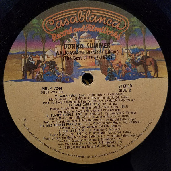 Donna Summer - Walk Away Collector's Edition (The Best Of 1977-1980)