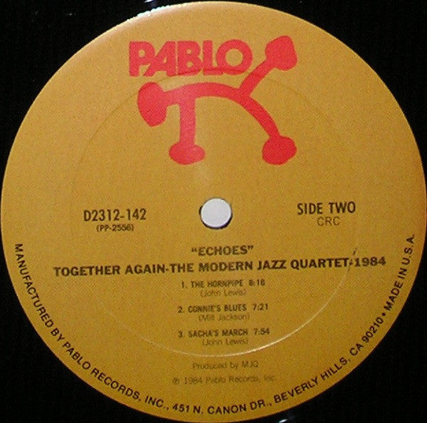 Modern Jazz Quartet, The - Echoes
