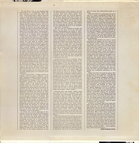 History Of Eric Clapton