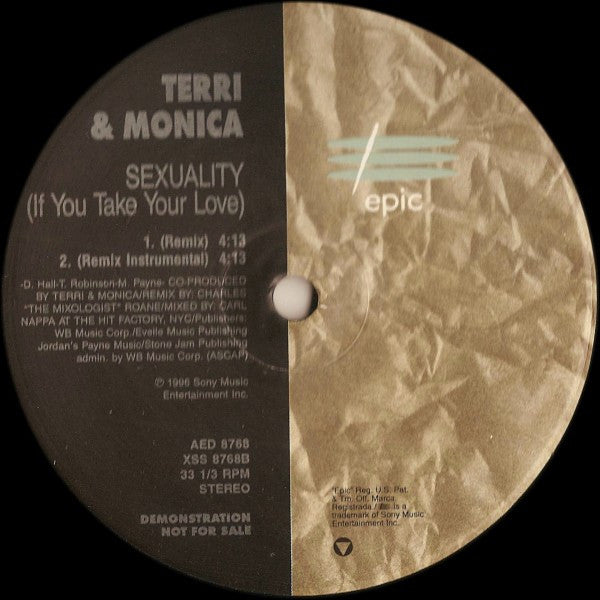 Terri & Monica - Sexuality (If You Take Your Love)