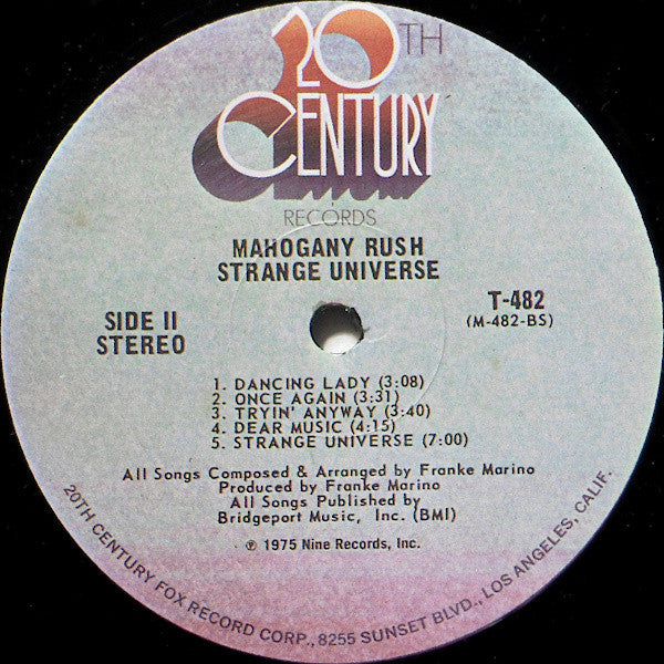 Mahogany Rush - Strange Universe