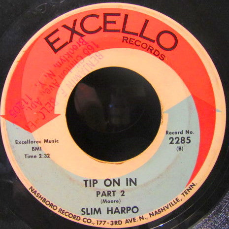 Slim Harpo - Tip On In