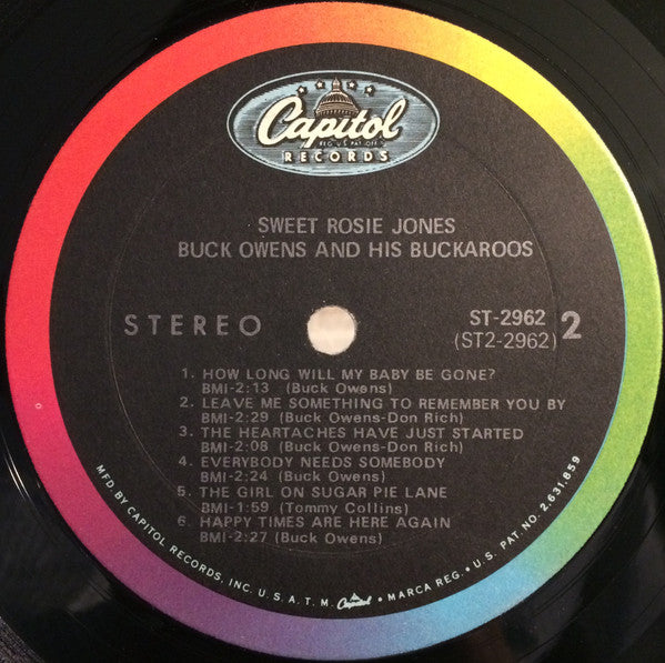 Buck Owens And His Buckaroos - Sweet Rosie Jones