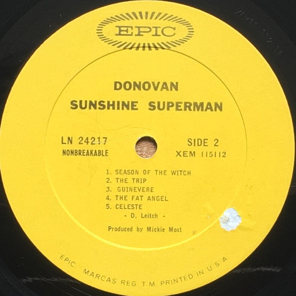 Donovan - Sunshine Superman