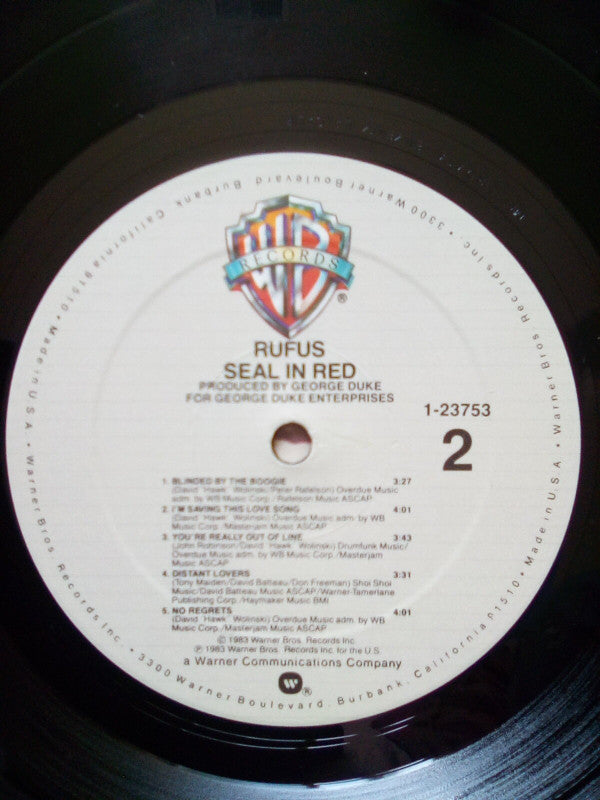 Rufus - Seal In Red