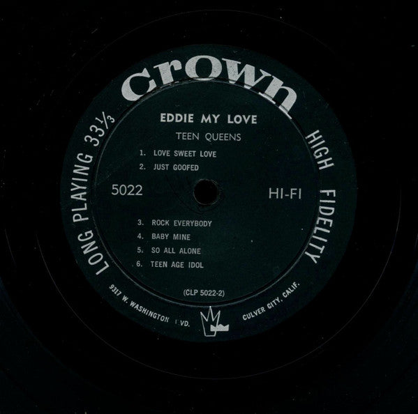 Teen Queens, The - Eddie My Love