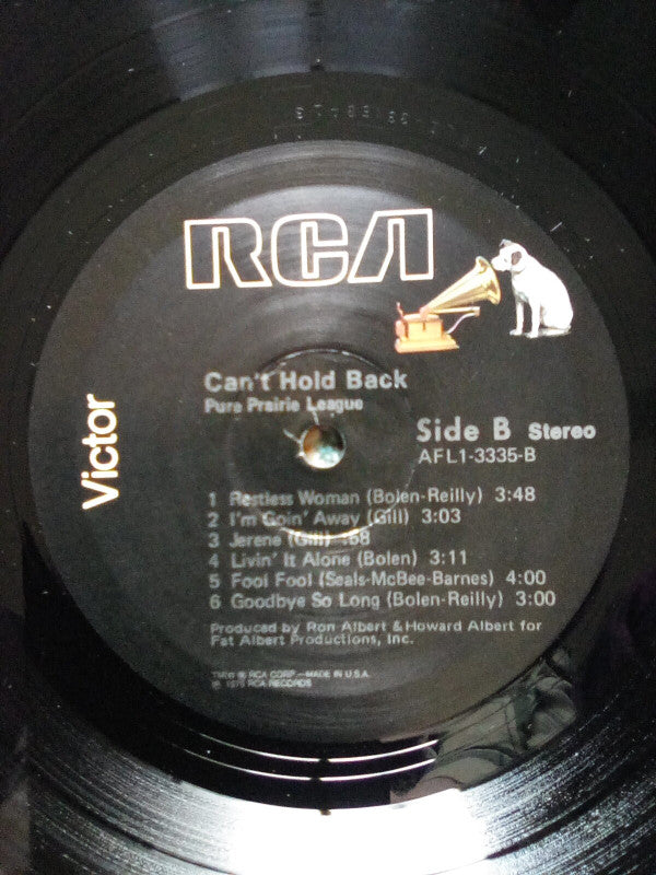 Pure Prairie League - Can't Hold Back