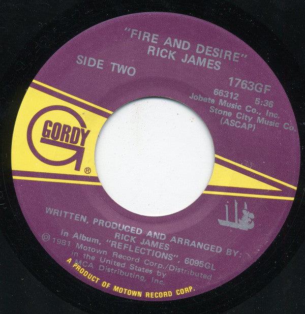 Rick James - You Turn Me On / Fire And Desire