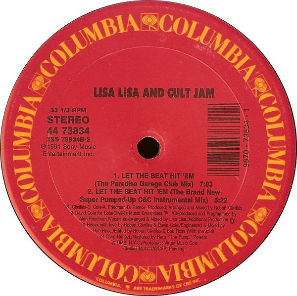 Lisa Lisa & Cult Jam - Let The Beat Hit 'Em