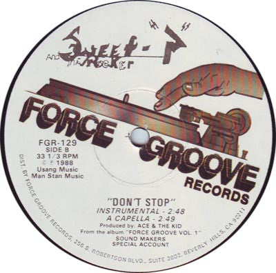 Sweet P & The Rocker - Don't Stop