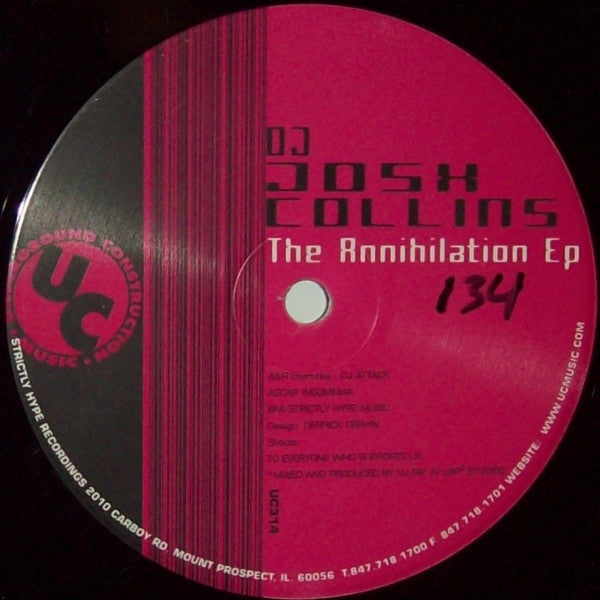 Joshua Collins - The Annihilation EP