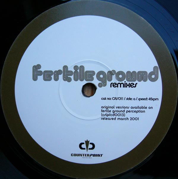 Fertile Ground - Peace & Love / Let The Wind Blow (Remixes)