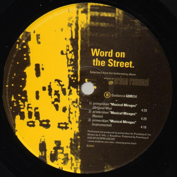Various - Word On The Street