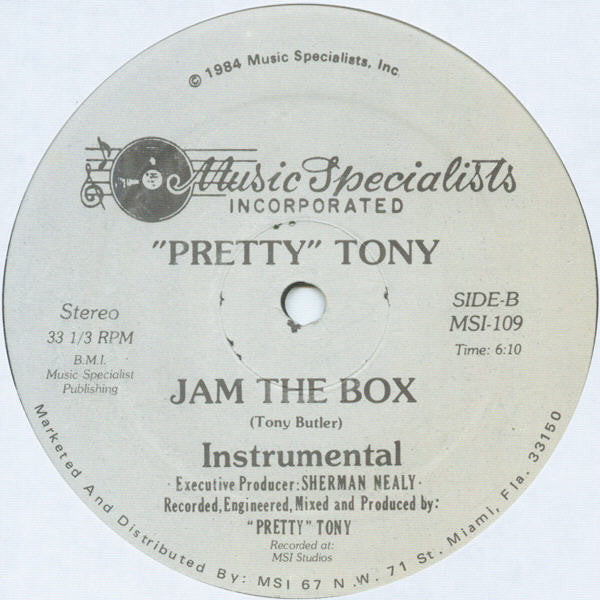 Pretty Tony - Jam The Box