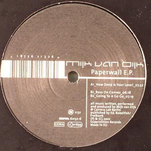 Mijk Van Dijk - Paperwall E.P.