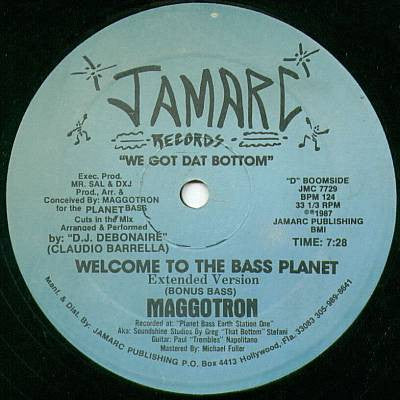 Maggotron - Welcome To The Planet Of Bass